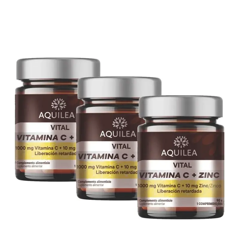 Aquilea Vitals Vit C+Zinc, 90 capsules, pack of 3