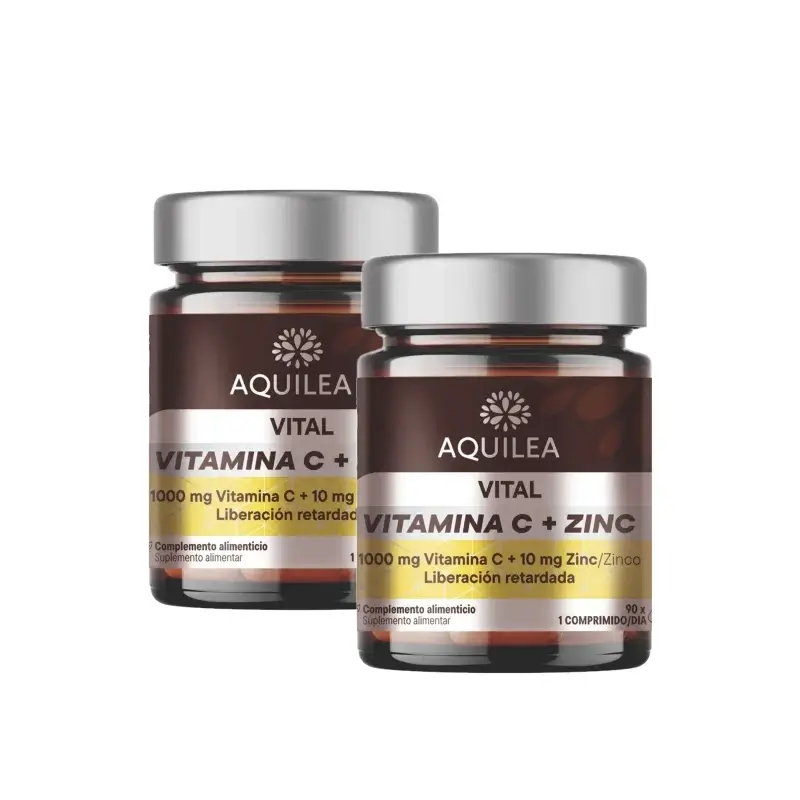 Aquilea Vitals Vit C+Zinc, 90 capsules, pack of 2