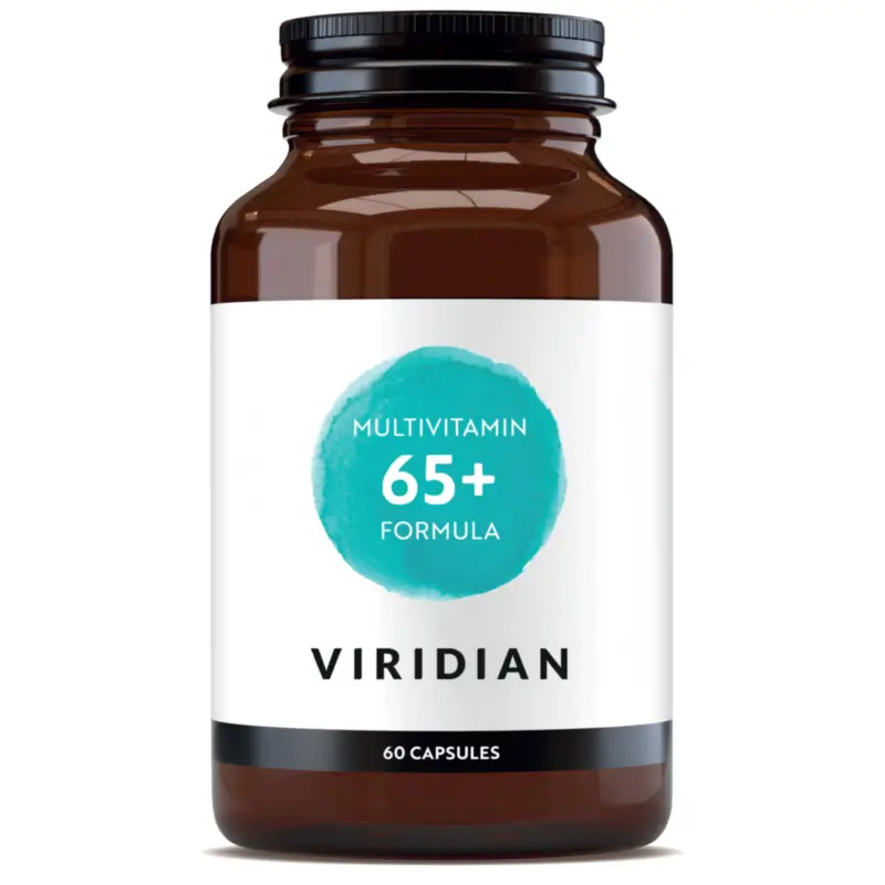Viridian Multivitamins 65+ Multivitamin Formula, 60 capsules
