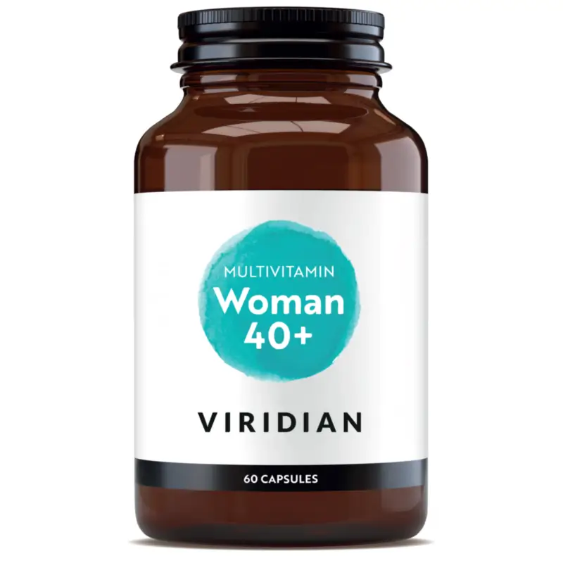 Viridian Multivitamínicos para Mulheres com mais de 40 anos, Multivitamínico, 60 cápsulas