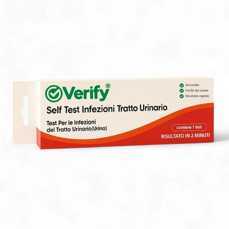 Verify Self Test Infezioni Tratto Urinario 1 unità — Test diagnostico