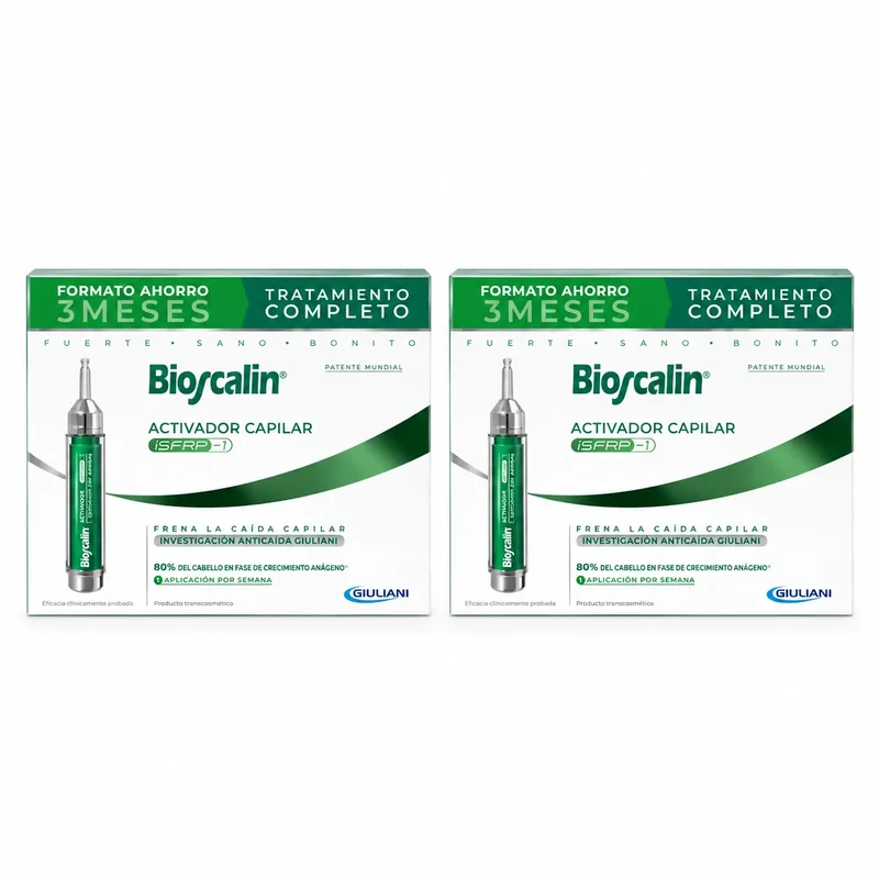 Bioscalin Activador Capilar 2x10 ml, Embalagem de 2
