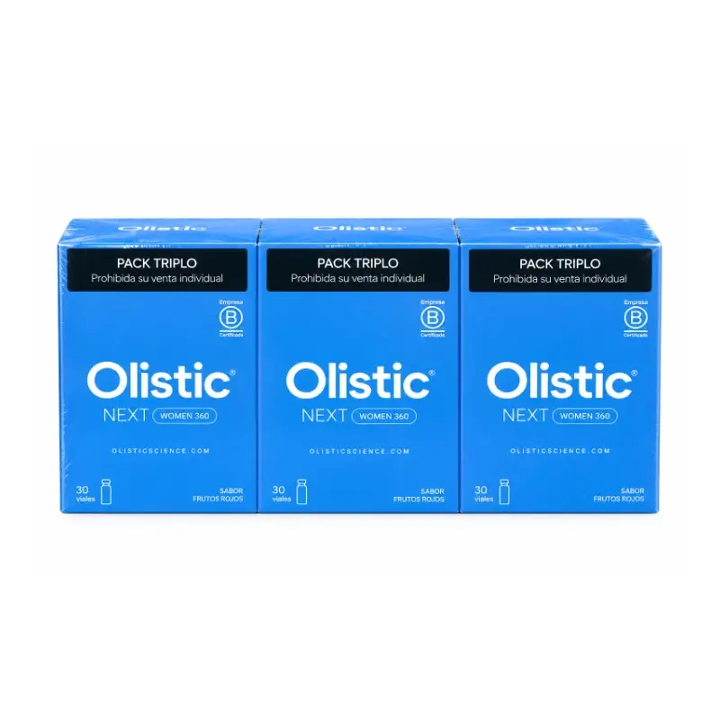 Olistic Next For Women 28 frascos, 25 ml, embalagem de 3