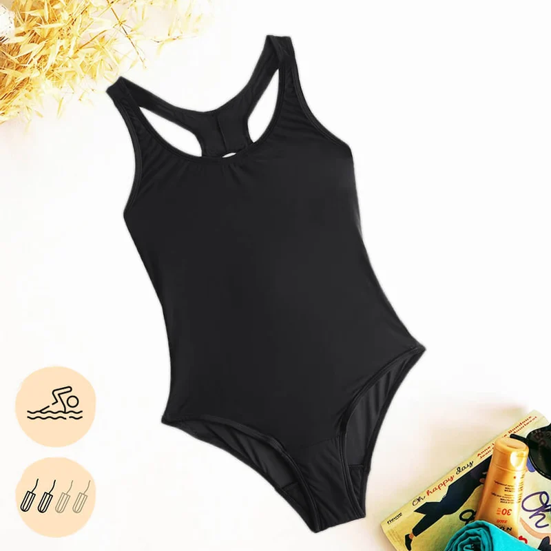 SOPHIA - Costume Da Bagno Mestruale Intero Con Spalline