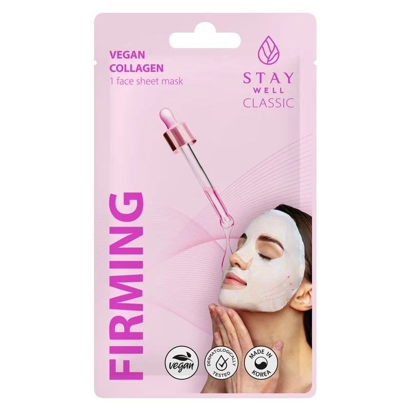 Stay Well Firming Maschera Tessuto Collagene Vegetale 1 unità — Maschera in tessuto