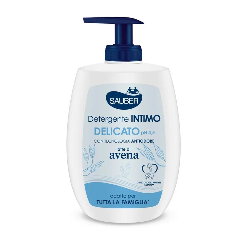 Sauber Detergente Intimo Delicato Ph 4,5 250 ml — Igiene intima