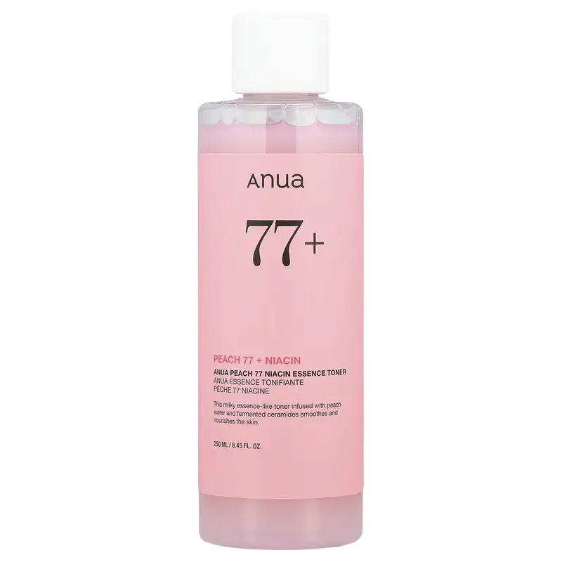 Tónico Anua Peach com 77% de niacina, 250 ml