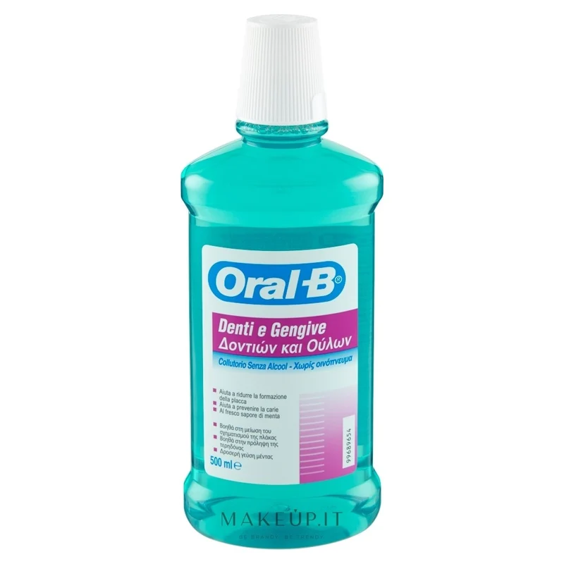 Oral B Collutorio Denti E Gengive Menta 500 ml — Collutorio