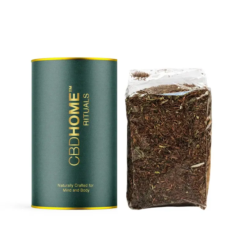 CBD HOME - Chá de Rooibos com Cânhamo - 100 g