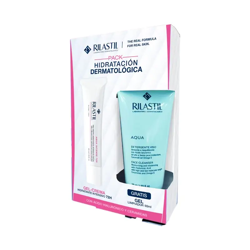 Rilastil Ril Prm Hidratação Facial Dermatológica 26, 40 + 50 ml