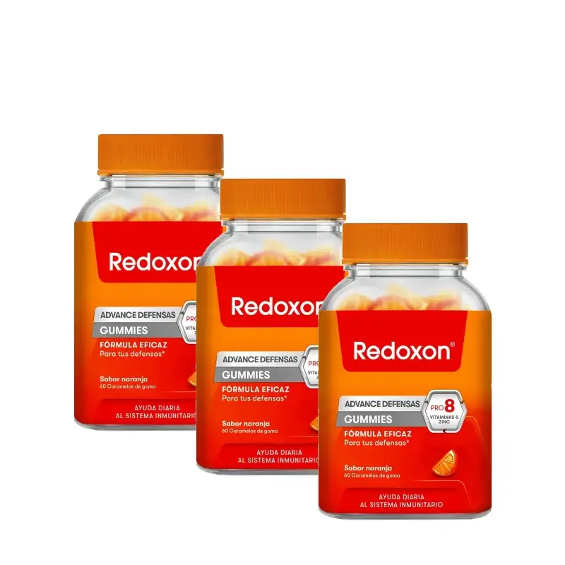 Redoxon Advance Defesas, Embalagem com 3 x 60 rebuçados de goma