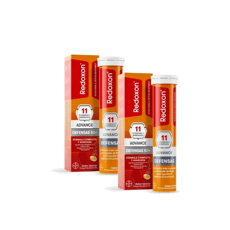 Redoxon Advance, Embalagem com 2 x 15 comprimidos efervescentes