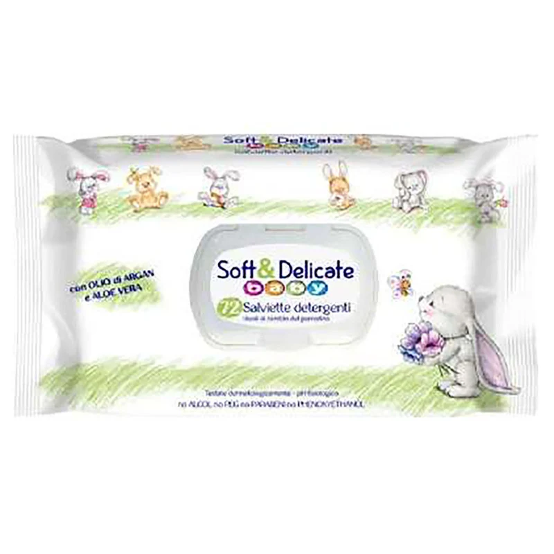 Fria Soft & Delicate 72 pz — Salviette Baby con Coperchio
