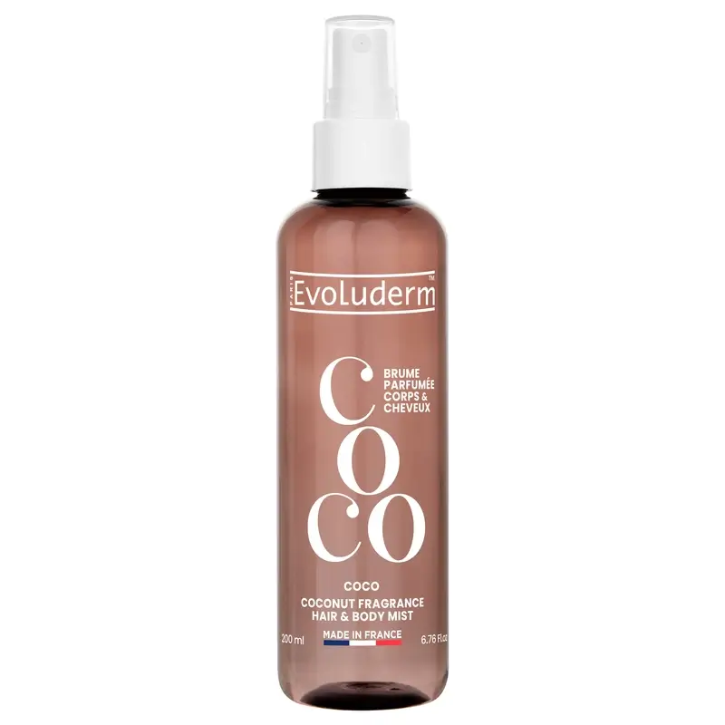 Evoluderm Névoa Corporal Coco, 200 ml