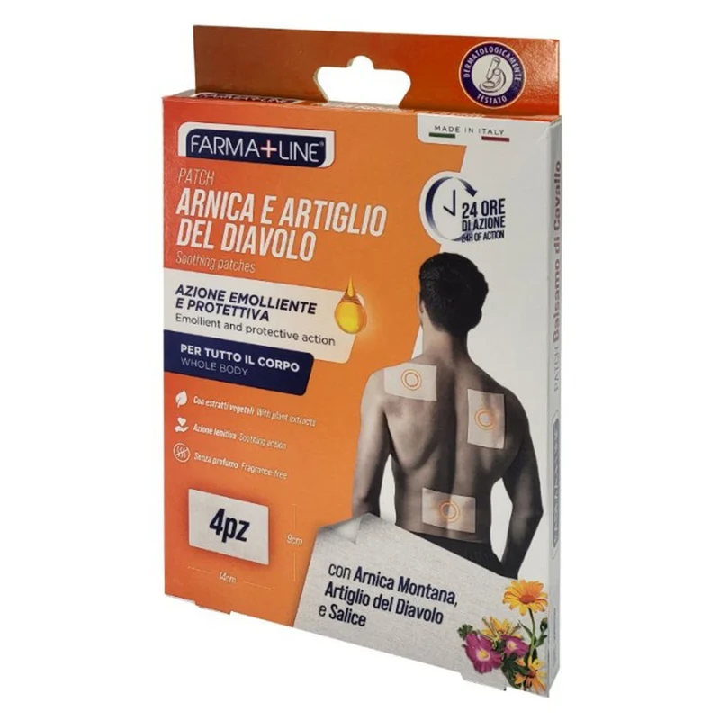 Farmaline Cerotti Arnica 9x14 4 Pz 1 unità — Cerotto