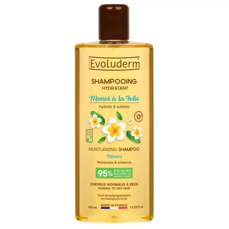 Evoluderm Champô Monoi, 400 ml