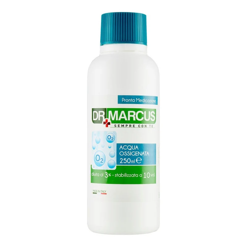 Dr Marcus Pronta Medicazione Acqua Ossigenata 250 ml 1 unità — Disinfettante