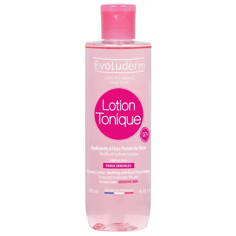 Evoluderm Toning Lotion For Sensitive Skin, 250 ml