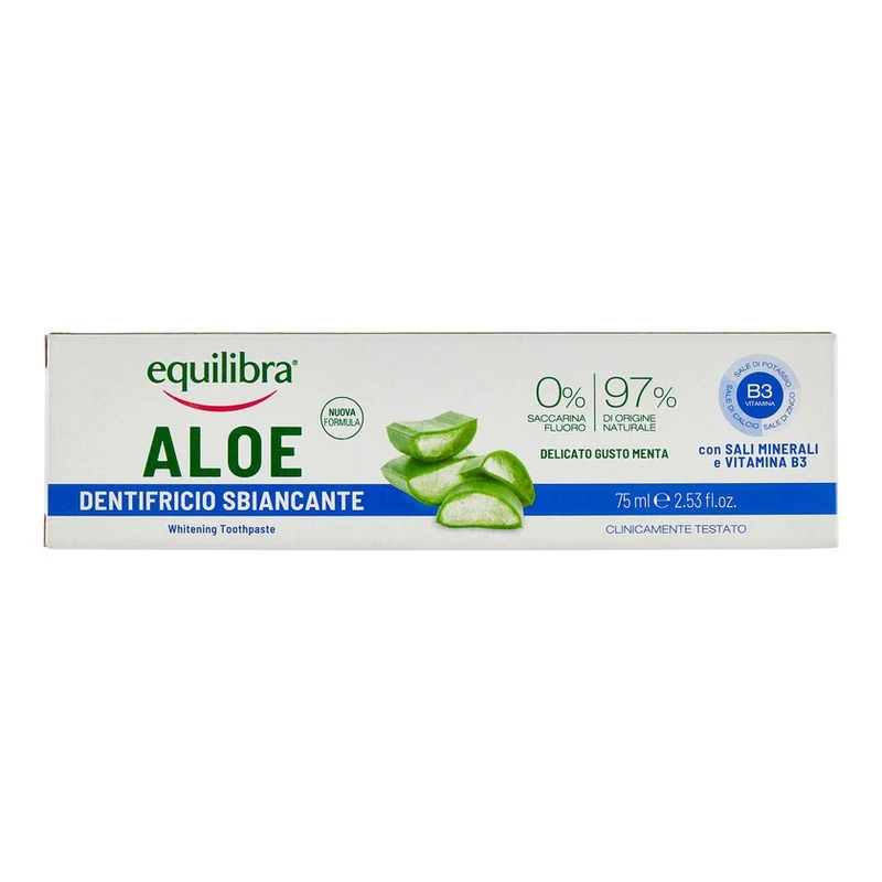 Equilibra Aloe Gel Dentifricio Sbiancante 75 ml — Dentifricio
