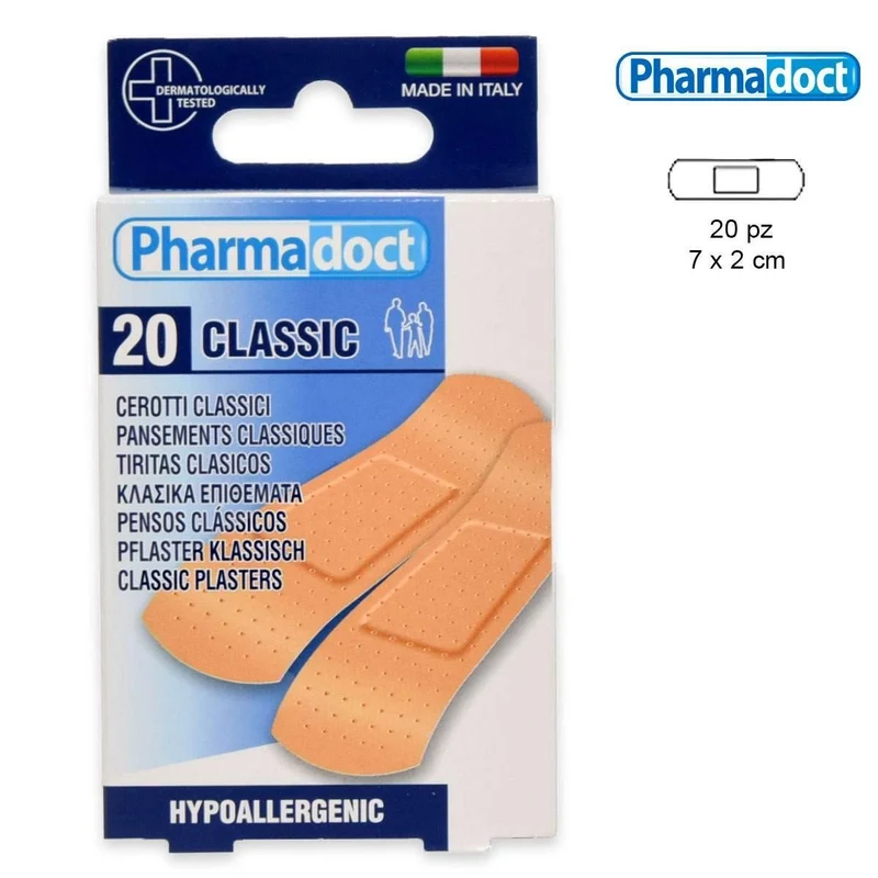 Pharmadoct Cerotti Medi Lavabili 20 pezzi — Cerotti