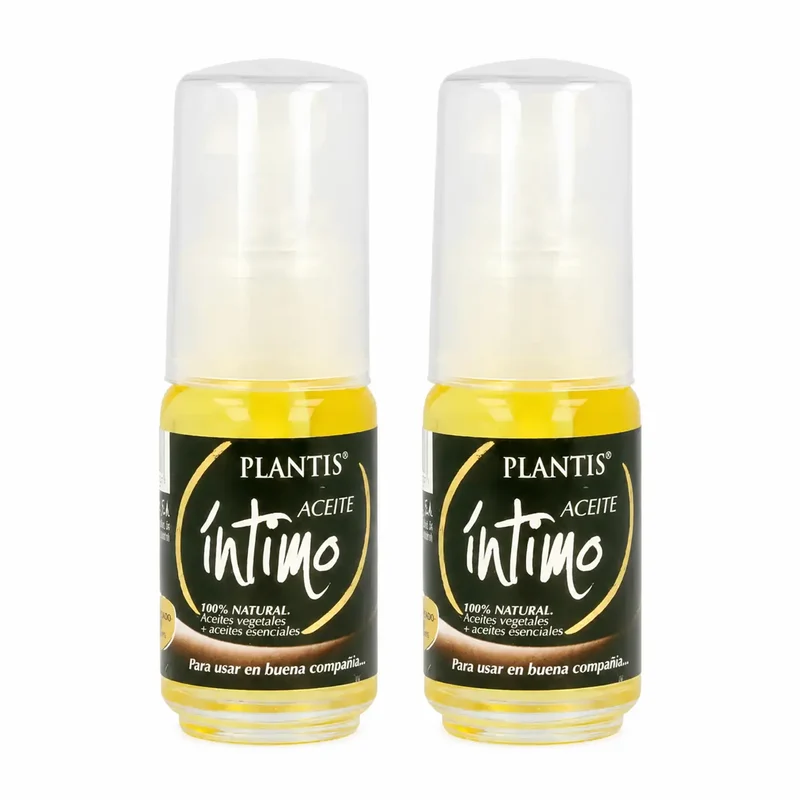 Plantis Óleo Íntimo 30 ml, embalagem com 2 unidades