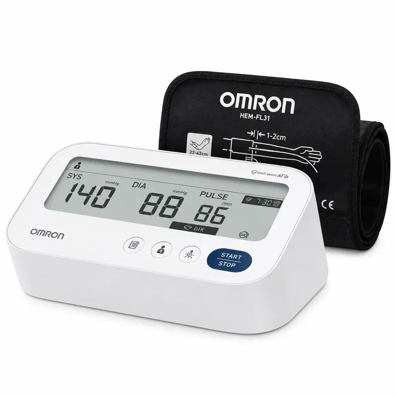 Aparelho de medição da tensão arterial do braço Omron M3 Comfort , 1 unidade