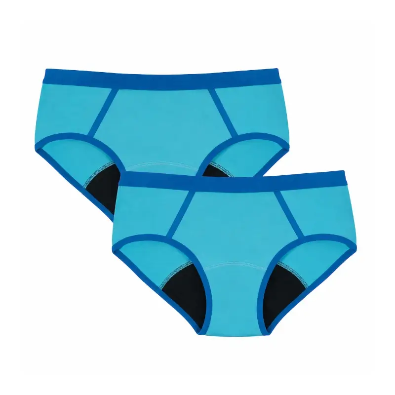 Enna Menstrual Panty Teens Sporty - Medium Flow, 152 Cm, Blue, Pack 2 Units