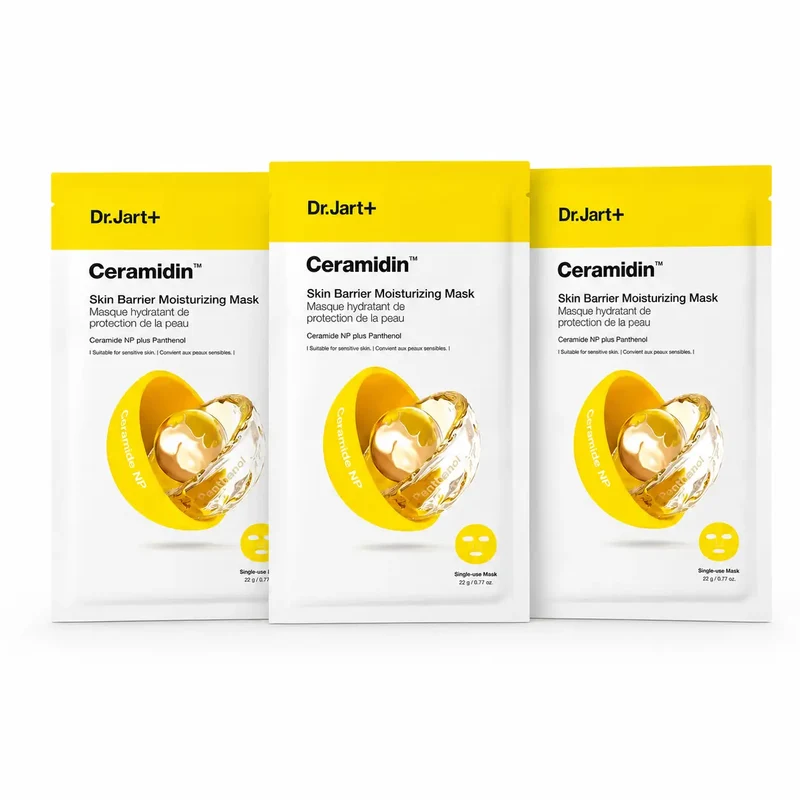Dr.Jart+ Ceramidin Máscara Hidratante Proteção da Pele, 22 Gr , embalagem 3
