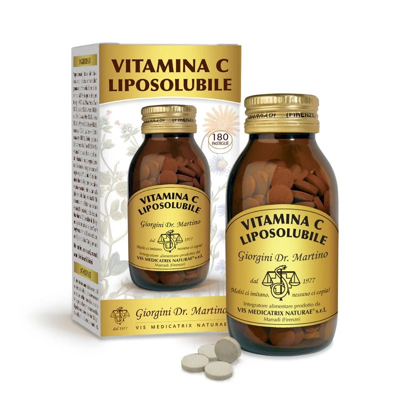 Dr Giorgini Vitamina C Liposolubile 500 mg 90 g — Integratore