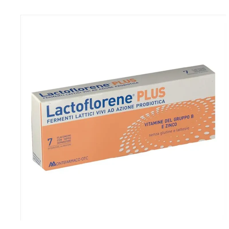 montefarmaco Lactoflorene Plus Fermenti Lattici Vivi 7 pz 10 ml — Integratore probiotici