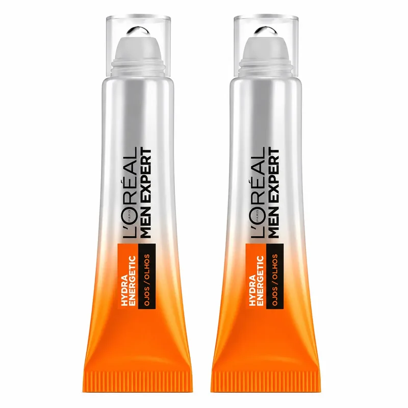 L'Oréal Paris Men Expert Hydra Energetic Roll-On Olhos Efeito Gelo Anti-Bolsas e Anti-olheiras Para Homens - 10 Ml , embalagem 2