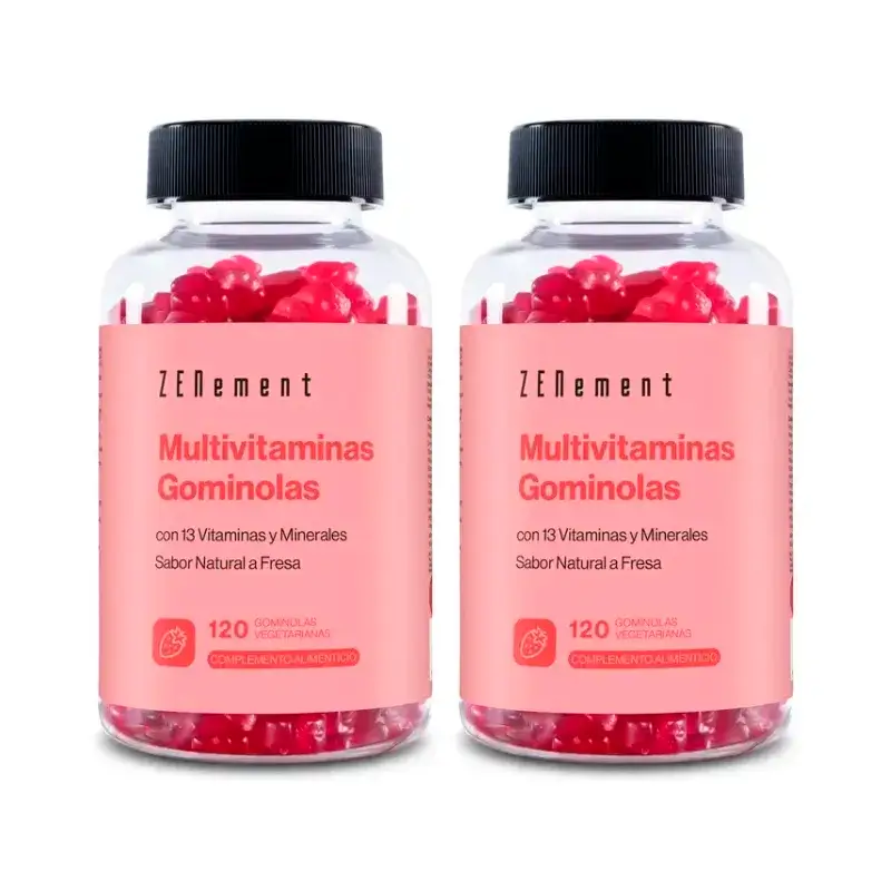 Zenement Multivitamins Gummies, Embalagem 2 x 120 gomas vegetarianas