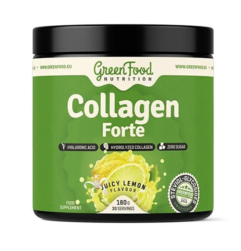 Greenfood Nutrition Collagen Forte Limone Succoso 180 g — Collagene