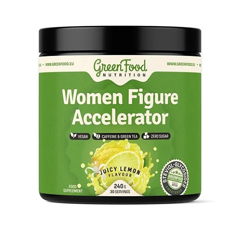 Greenfood Nutrition Acceleratore di Figura Femminile Limone Succoso 240 g — Integratore