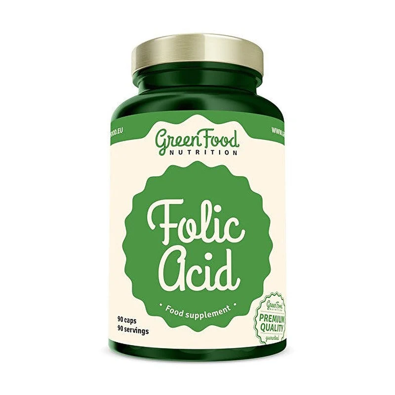 Greenfood Acido Folico 90 Capsule — Integratore