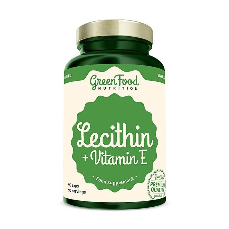 Greenfood Nutrition Lecitina + Vitamina E 90 capsule — Integratore