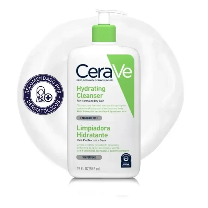 Cerave Leite de Limpeza Hidratante, 562 ml