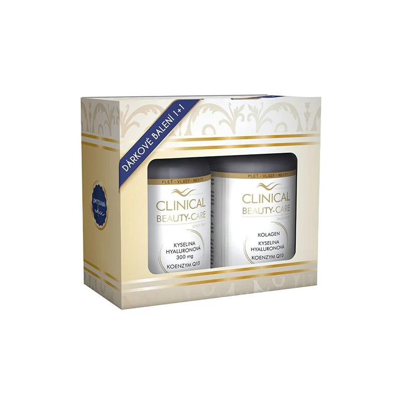 Clinical Beauty-Care Acido Ialuronico 300 Mg + Q10 60 + 60 Capsule — Integratore bellezza