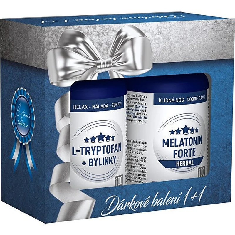 Clinical L-Triptofano + Erbe + Melatonina Forte 100 + 100 Compresse — Integratore relax e sonno