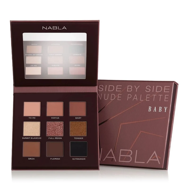 Nabla Side By Side Nude Palette Baby 7,4 g — Palette Ombretti