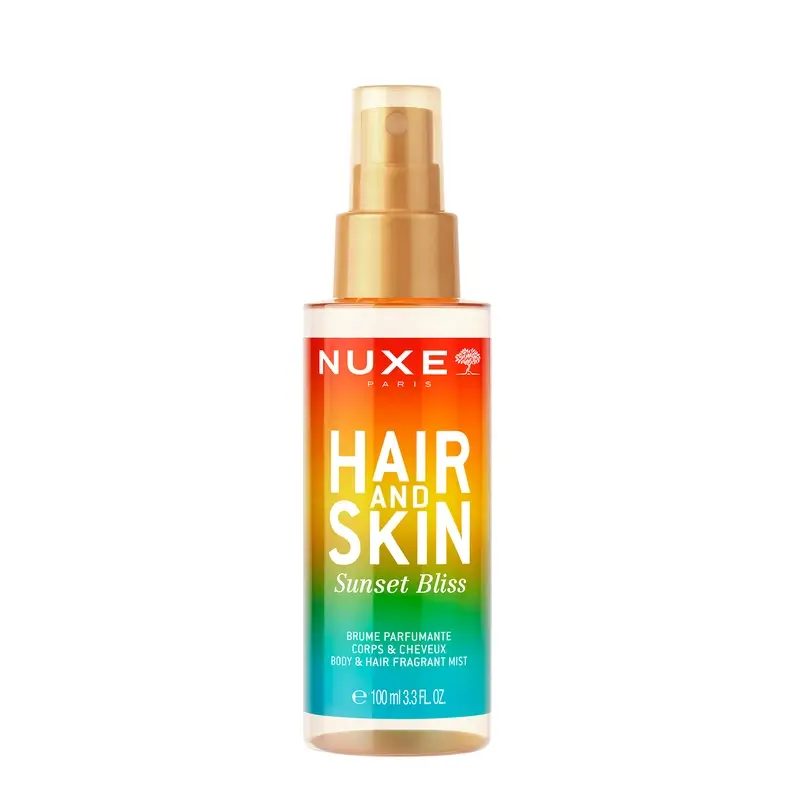 Nuxe Hair & Skin Sunset Bliss Névoa perfumada para o corpo e o cabelo , 100 ml