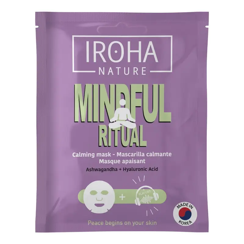 Iroha Nature Mindful Ritual Máscara Facial Hidratante e Suavizante , 1 unidade