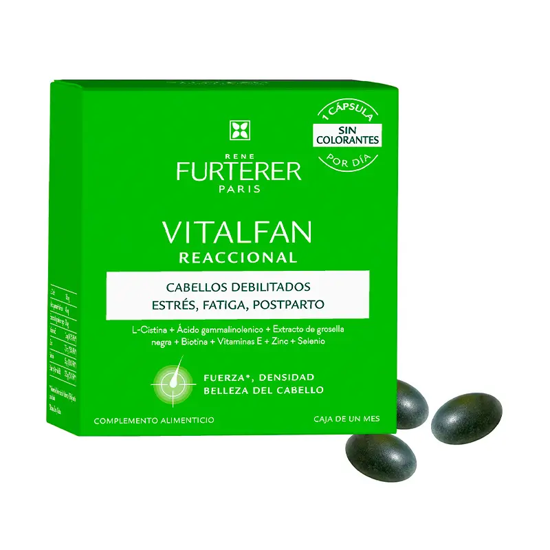 René Furterer Vitalfan Fall Reaction, 30 cápsulas