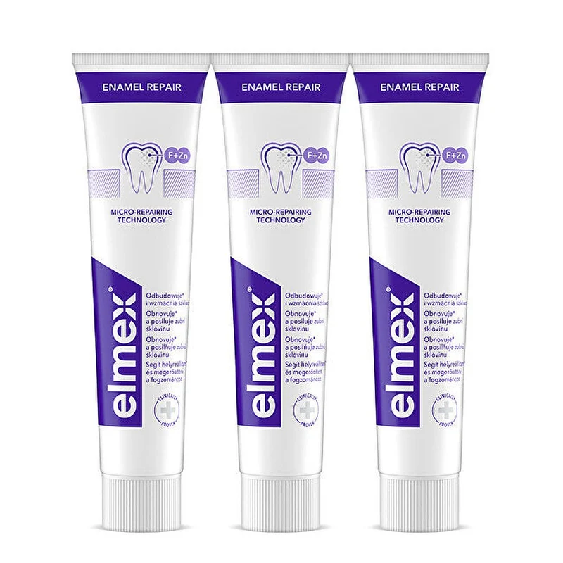 Elmex Dentifricio Enamel Repair 3 X 75 ml — Dentifricio