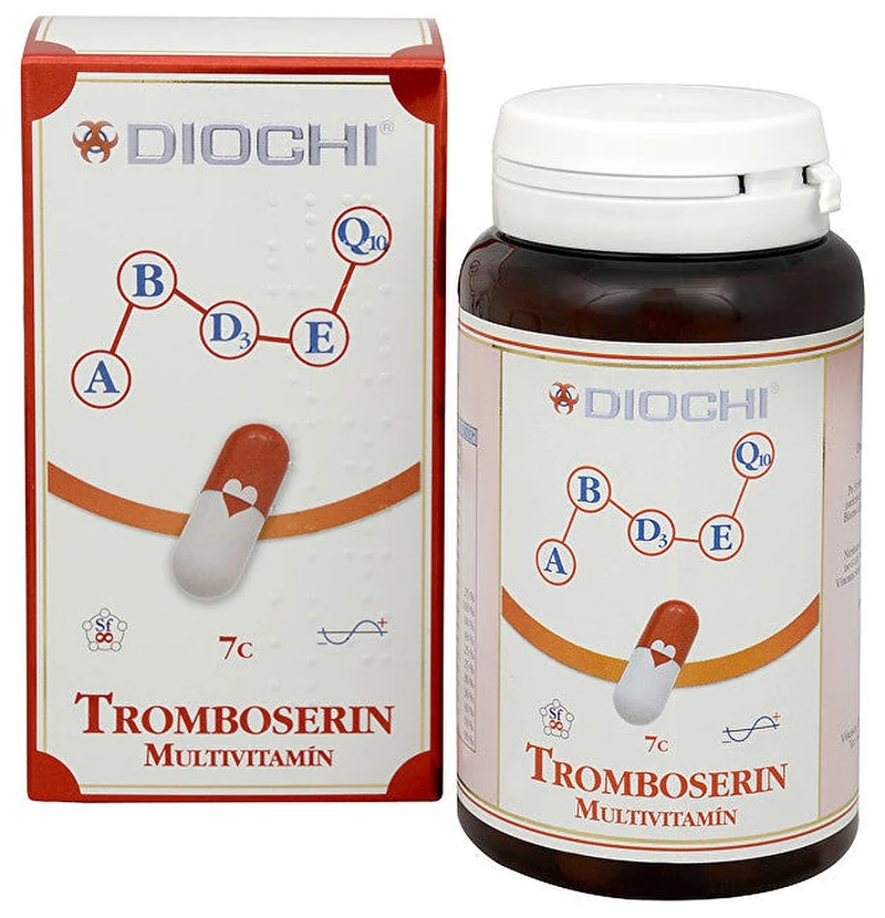 Diochi Tromboserin Multivitaminico 80 Capsule — Integratore
