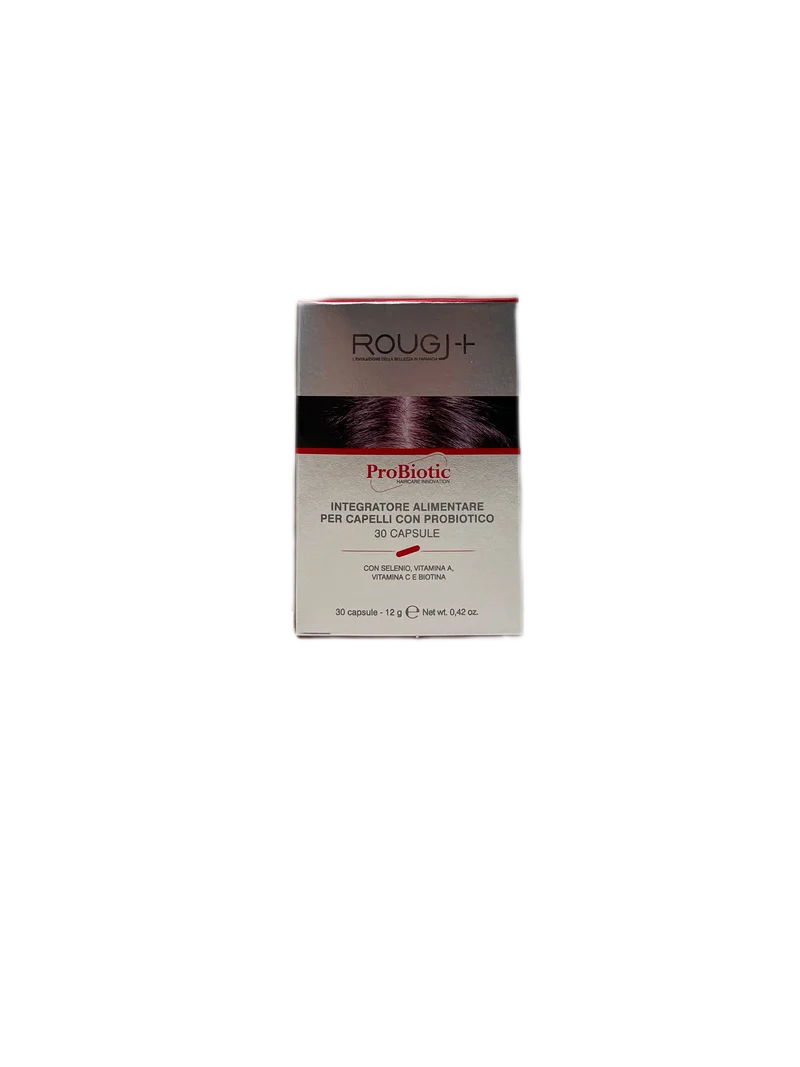 Rougj Probiotic integratore alimentare Capelli Anti-Caduta Benessere Capelli 30 capsule