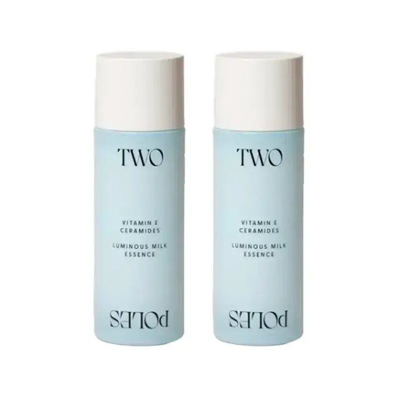Two Poles Luminous Milk Essence , Embalagem 2 x 80 ml