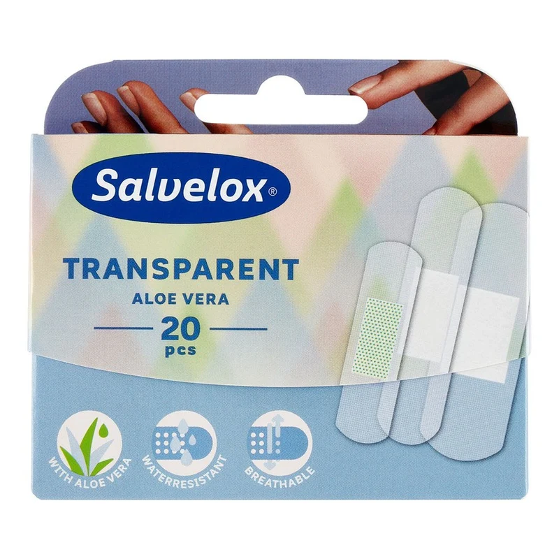 Salvelox Transparent Aloe Vera Cerotti Trasparenti 20 pezzi — Cerotti