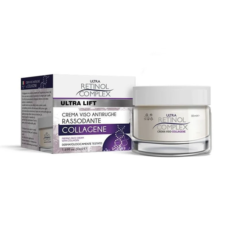 Retinol Complex Crema Viso Rassodante Con Collagene 50 ml — Crema viso