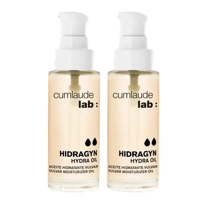 Cumlaude Lab Hydra Oil Óleo Hidratante Vulvar, Embalagem 2 x 30 ml